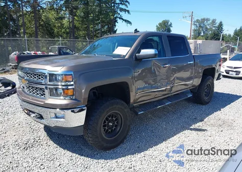 2015 Chevrolet Silverado 1500 1Lz/2Lz из США, поврежденный, VIN 3GCUKSEC7FG257381